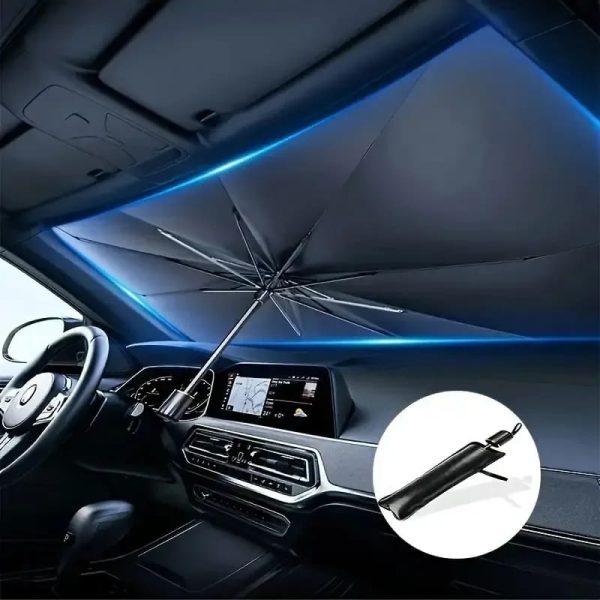 Car Windshield Sunshade Umbrella – Foldable Sun Visor & Heat Protection