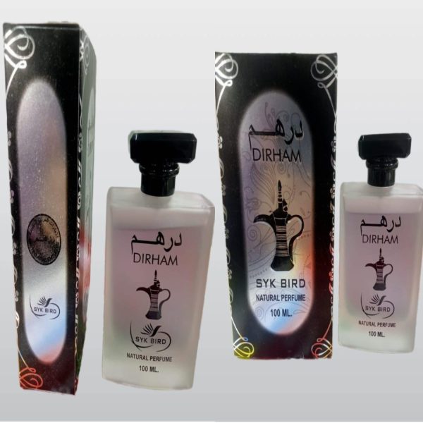 Dirham Golden Perfume – 100ml | Long-Lasting Natural Fragrance | Unisex Scent for Men & Women