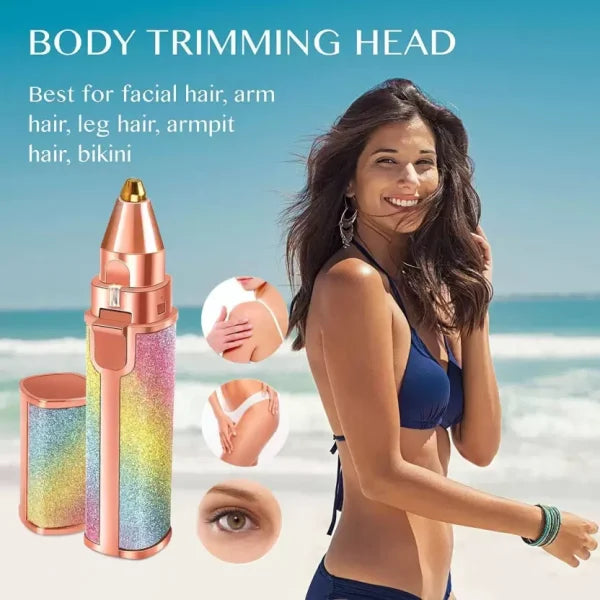 2 in 1 Hair Remover And Eye Brow Trimmer