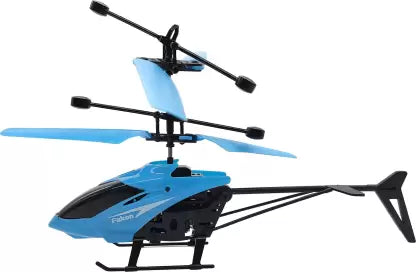 Rechargeable Flying Hand Sensor Control Helicopter | Sensing Flight With Lights, Hand Sensor Controlled Aircraft, Withstanding Impact And Playing