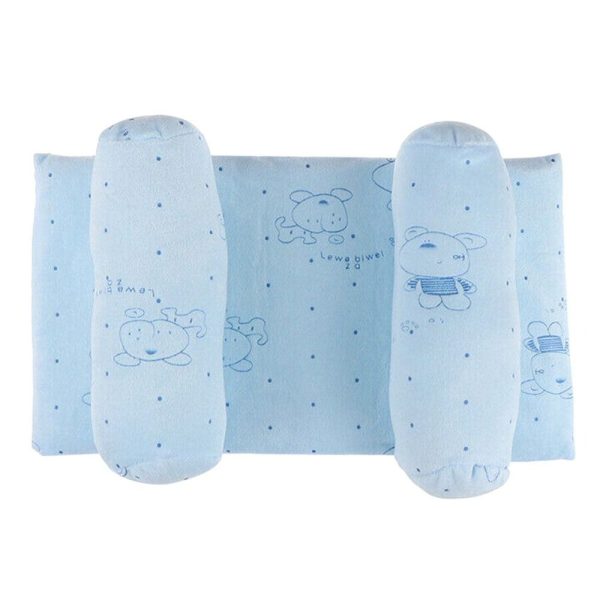 Soft Head Shaping Newborn Pillow For Flat Head Prevention, Breathable & Portable Infant Cushion – Baby Head Shaping Pillow