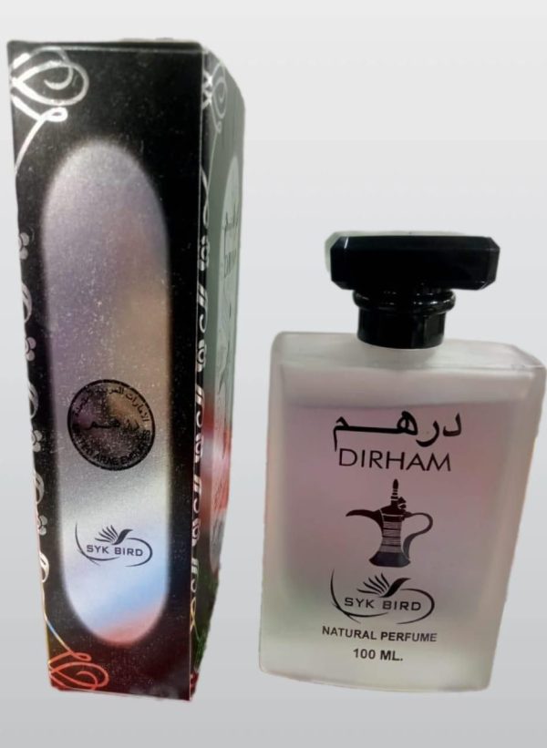 Dirham Golden Perfume – 100ml | Long-Lasting Natural Fragrance | Unisex Scent for Men & Women