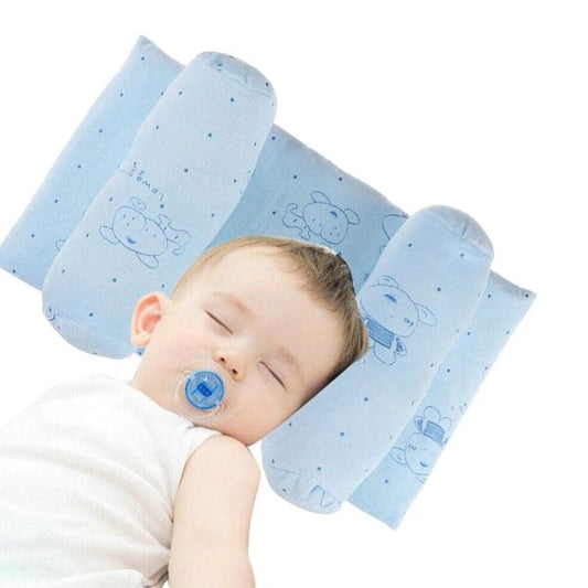 Soft Head Shaping Newborn Pillow For Flat Head Prevention, Breathable & Portable Infant Cushion – Baby Head Shaping Pillow